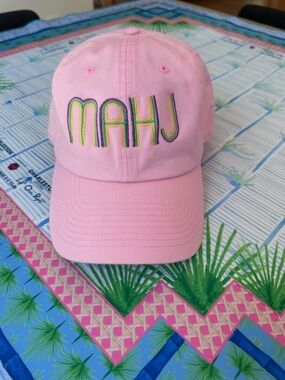 MAHJ Pink Baseball Cap